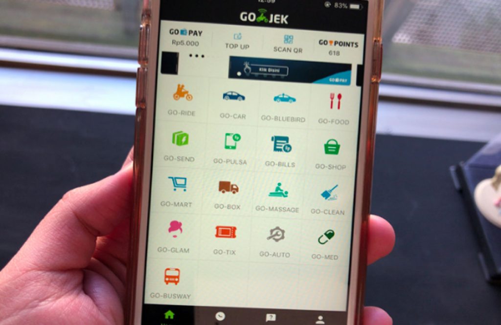 GO-JEKアプリ